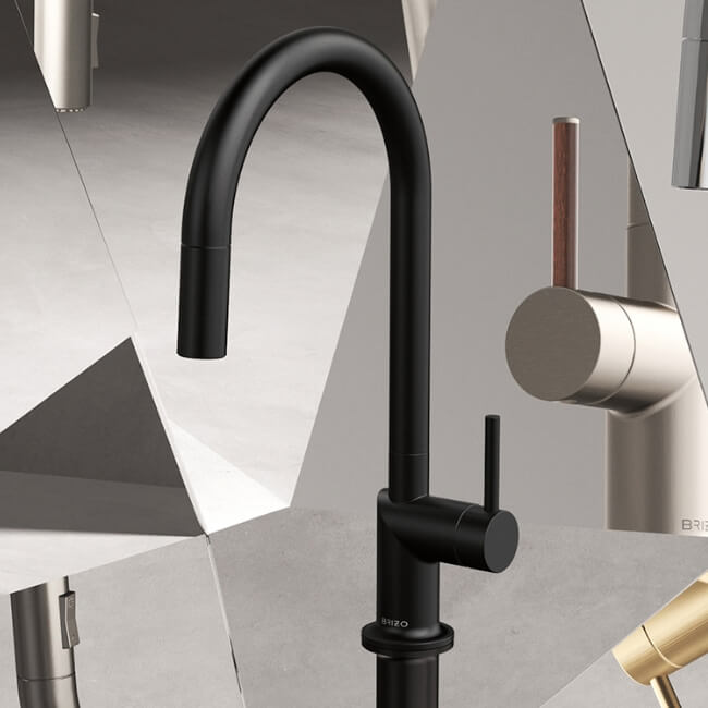 A Brizo Odin faucet